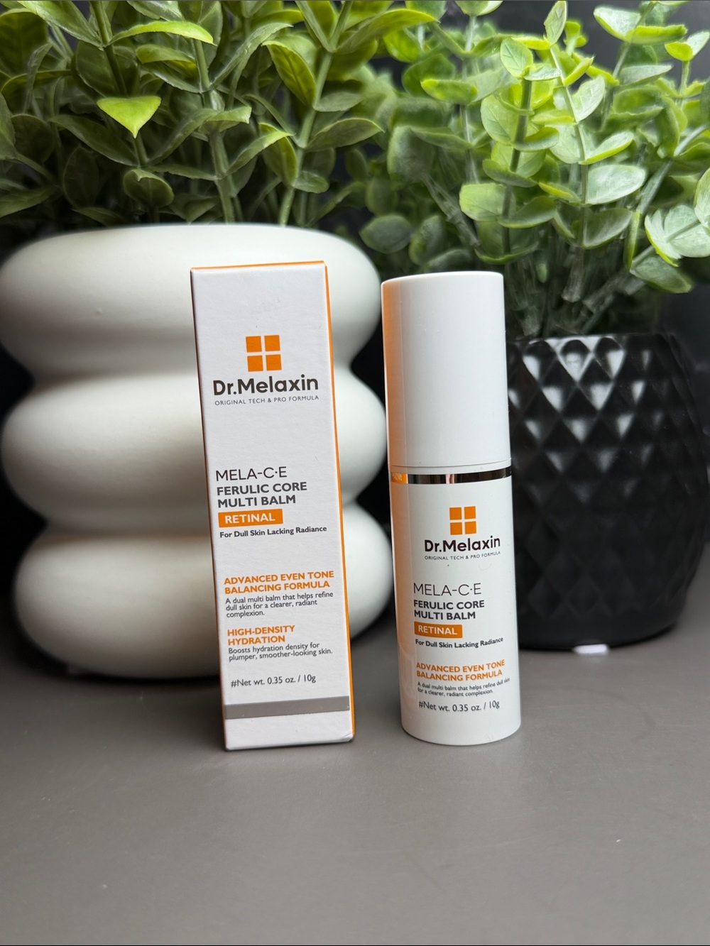 Dr. Melaxin Mela-C E Ferulic Core Multi Balm - White & Orange